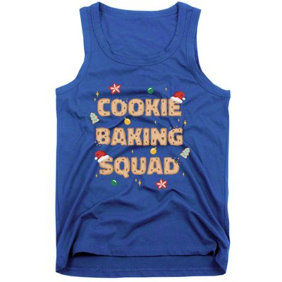 Cookie Baking Squad Sweet Christmas Baking Crew Meme Gift Tank Top