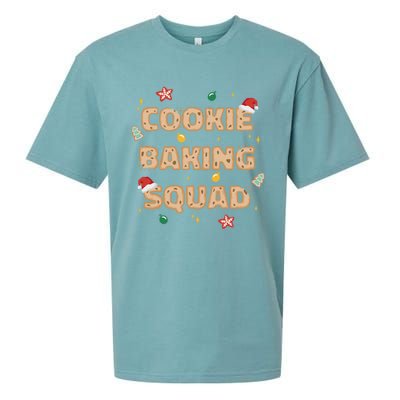 Cookie Baking Squad Sweet Christmas Baking Crew Meme Gift Sueded Cloud Jersey T-Shirt