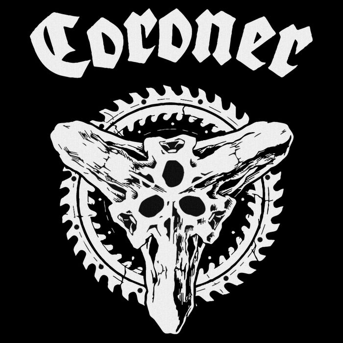 Coroner Band  Small Black Hoodie