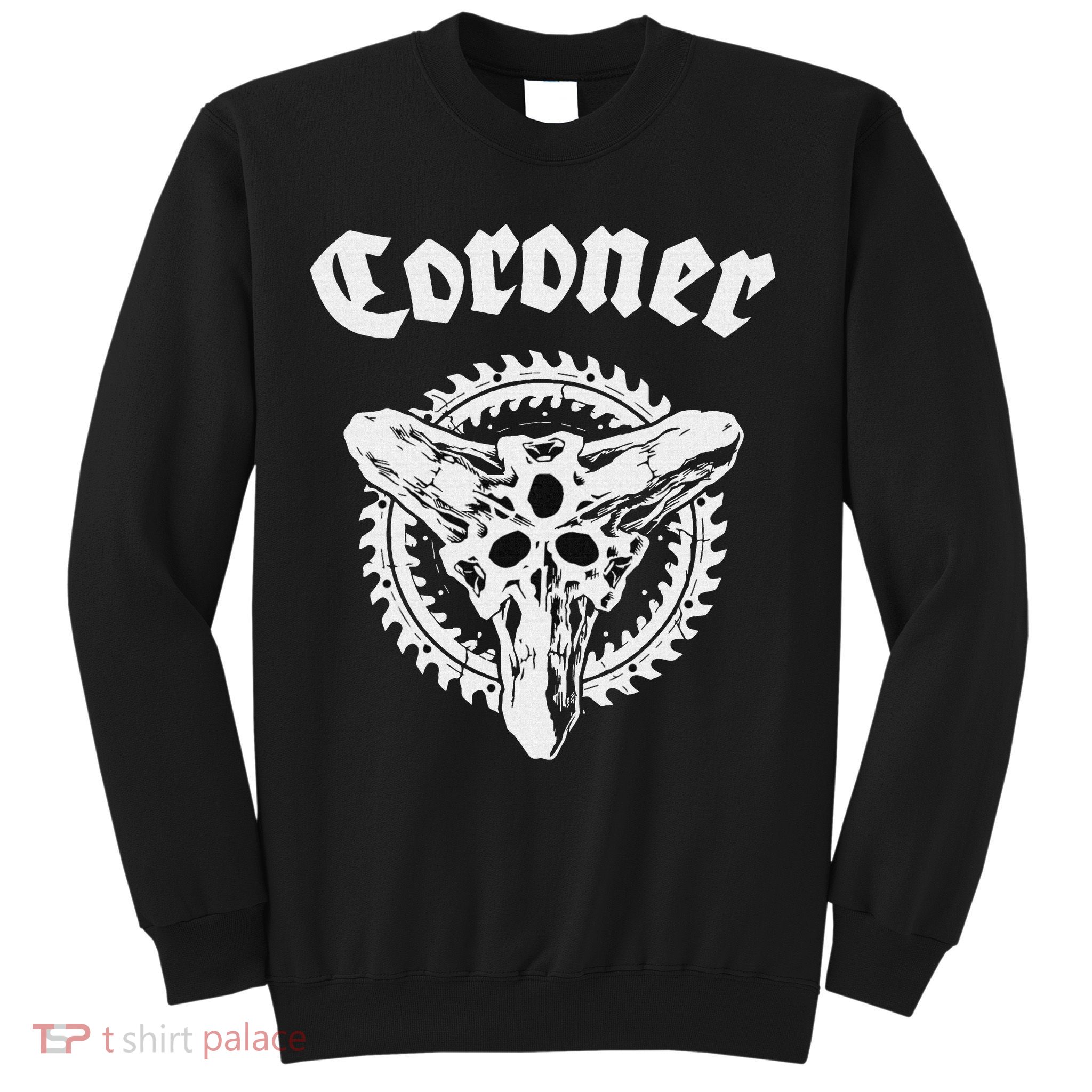 Coroner Band  Small Black Sweatshirt