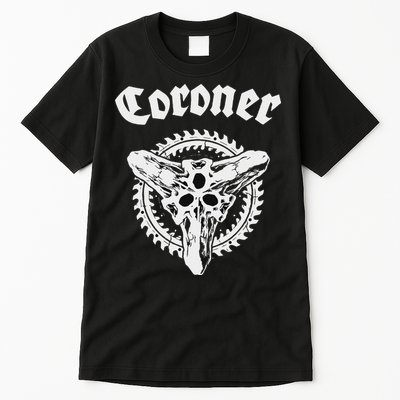 Coroner Band  Small Black Tall T-Shirt