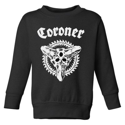 Coroner Band  Small Black Toddler Sweatshirt