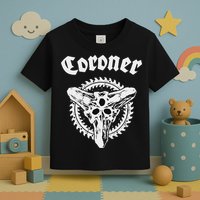Coroner Band  Small Black Toddler T-Shirt