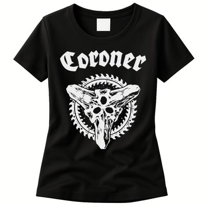 Coroner Band  Small Black Womens T-Shirt