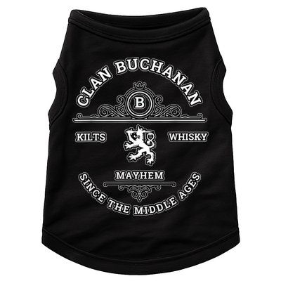 Clan Buchanan Scottish Kilt Highland Games Doggie Tank