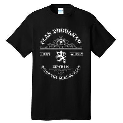 Clan Buchanan Scottish Kilt Highland Games Tall T-Shirt