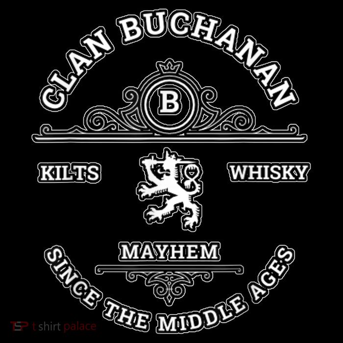 Clan Buchanan Scottish Kilt Highland Games Tall T-Shirt