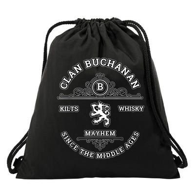 Clan Buchanan Scottish Kilt Highland Games Drawstring Bag