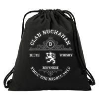 Clan Buchanan Scottish Kilt Highland Games Drawstring Bag