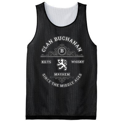 Clan Buchanan Scottish Kilt Highland Games Mesh Reversible Basketball Jersey Tank