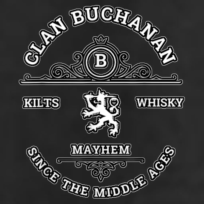 Clan Buchanan Scottish Kilt Highland Games 25L Jumbo Tote