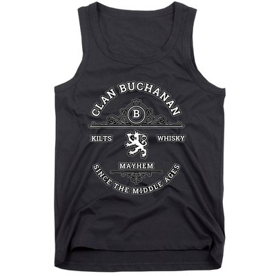 Clan Buchanan Scottish Kilt Highland Games Tank Top