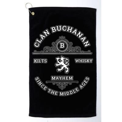 Clan Buchanan Scottish Kilt Highland Games Golf Towel