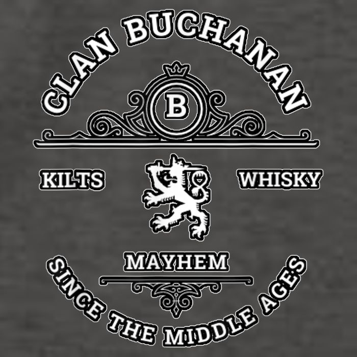 Clan Buchanan Scottish Kilt Highland Games Vector Backpack