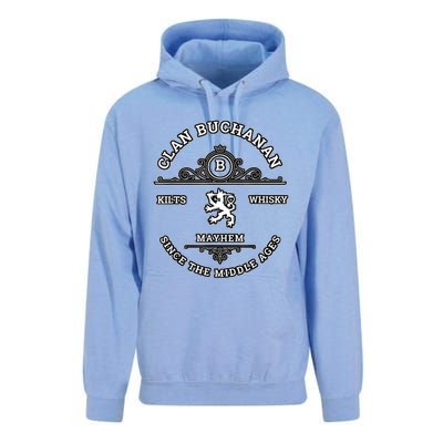 Clan Buchanan Scottish Kilt Highland Games Unisex Surf Hoodie