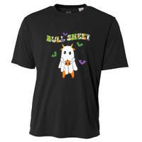 Cute Bull Sheet Western Halloween Gift Cooling Performance Crew T-Shirt