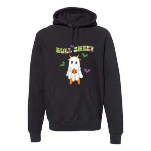 Cute Bull Sheet Western Halloween Gift Premium Hoodie