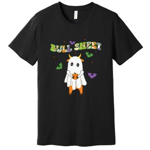 Cute Bull Sheet Western Halloween Gift Premium T-Shirt