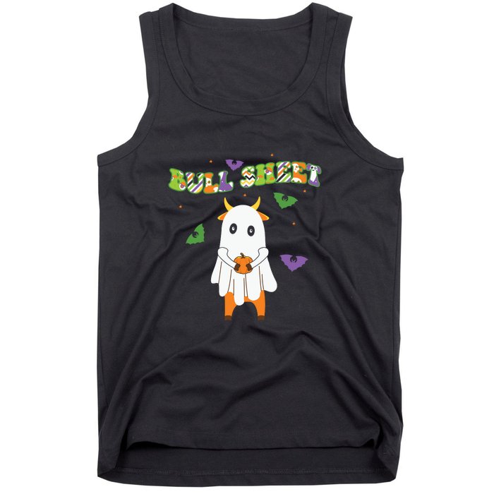 Cute Bull Sheet Western Halloween Gift Tank Top