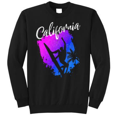 California Beach Surfing Tee Wavesurfing Sweatshirt