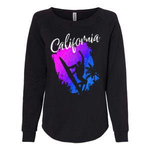 California Beach Surfing Tee Wavesurfing Womens California Wash Sweatshirt