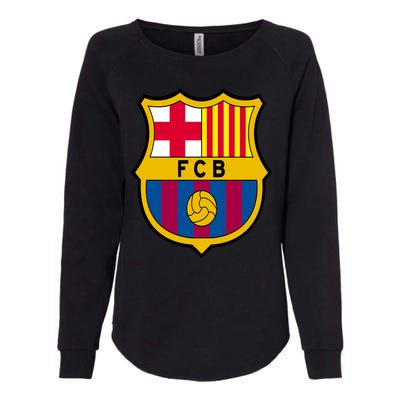 Cool Barcelona Soccer Jersey Womens California Wash Sweatshirt