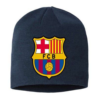 Cool Barcelona Soccer Jersey Sustainable Beanie