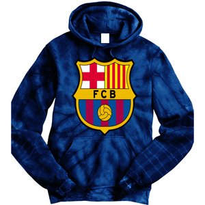 Cool Barcelona Soccer Jersey Tie Dye Hoodie