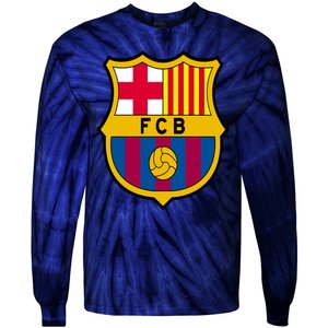 Cool Barcelona Soccer Jersey Tie-Dye Long Sleeve Shirt