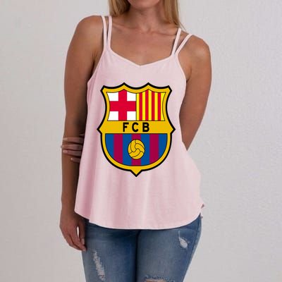 Cool Barcelona Soccer Jersey Women's Strappy Tank