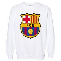 Cool Barcelona Soccer Jersey Garment-Dyed Sweatshirt