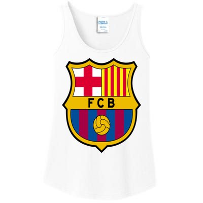 Cool Barcelona Soccer Jersey Ladies Essential Tank