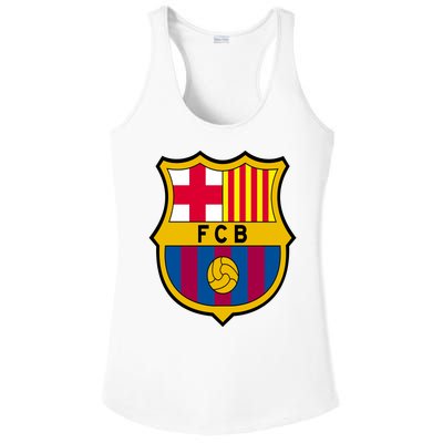 Cool Barcelona Soccer Jersey Ladies PosiCharge Competitor Racerback Tank