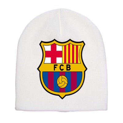 Cool Barcelona Soccer Jersey Short Acrylic Beanie