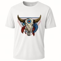Classic Buffalo Skull Native American Tribe Totem Performance Shirt