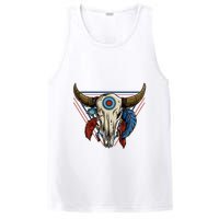 Classic Buffalo Skull Native American Tribe Totem PosiCharge Competitor Tank