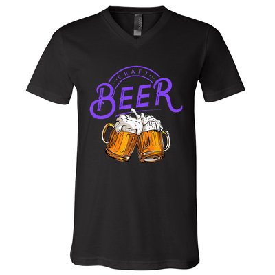 Craft Beer Summer V-Neck T-Shirt