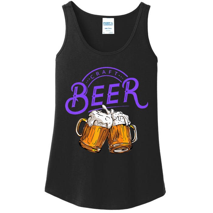 Craft Beer Summer Ladies Essential Tank