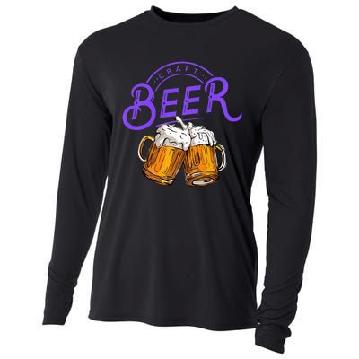 Craft Beer Summer Cooling Performance Long Sleeve Crew