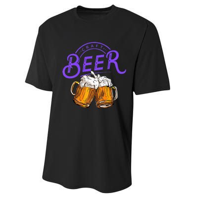 Craft Beer Summer Performance Sprint T-Shirt