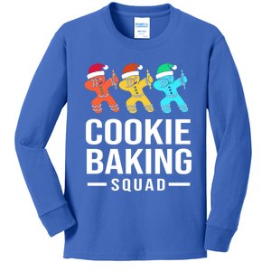 Cookie Baking Squad Christmas Cookie Baking Crew Gift Kids Long Sleeve Shirt