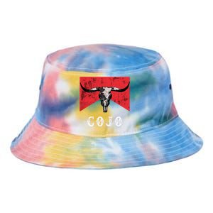 C.O.J.O Bull Skull Music Country 70s Cowboys Boots Tie Dye Newport Bucket Hat