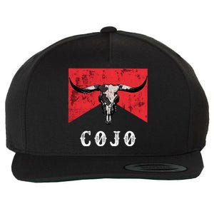 C.O.J.O Bull Skull Music Country 70s Cowboys Boots Wool Snapback Cap