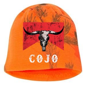 C.O.J.O Bull Skull Music Country 70s Cowboys Boots Kati - Camo Knit Beanie