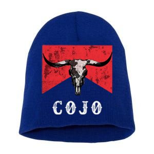 C.O.J.O Bull Skull Music Country 70s Cowboys Boots Short Acrylic Beanie