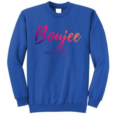 Classy Boujee Since 1990 Gift Tall Sweatshirt