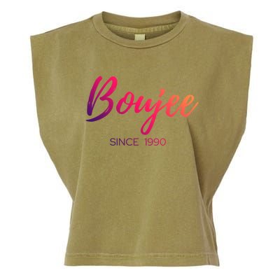 Classy Boujee Since 1990 Gift Garment-Dyed Women's Muscle Tee