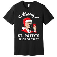 Christmas Biden Santa Merry St PattyS Trick Or Treat Funny Premium T-Shirt