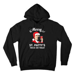 Christmas Biden Santa Merry St PattyS Trick Or Treat Funny Tall Hoodie