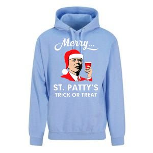 Christmas Biden Santa Merry St PattyS Trick Or Treat Funny Unisex Surf Hoodie